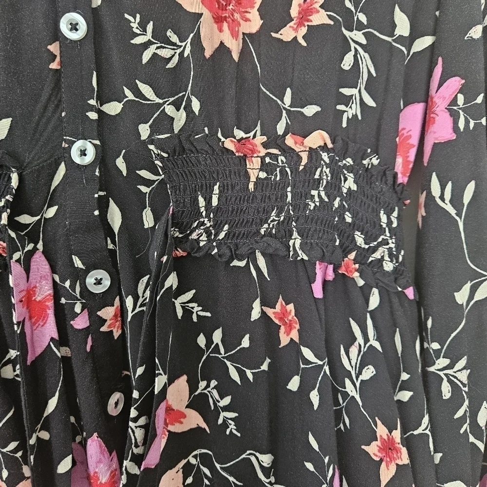 Free People Lighten Up floral mini dress size XS